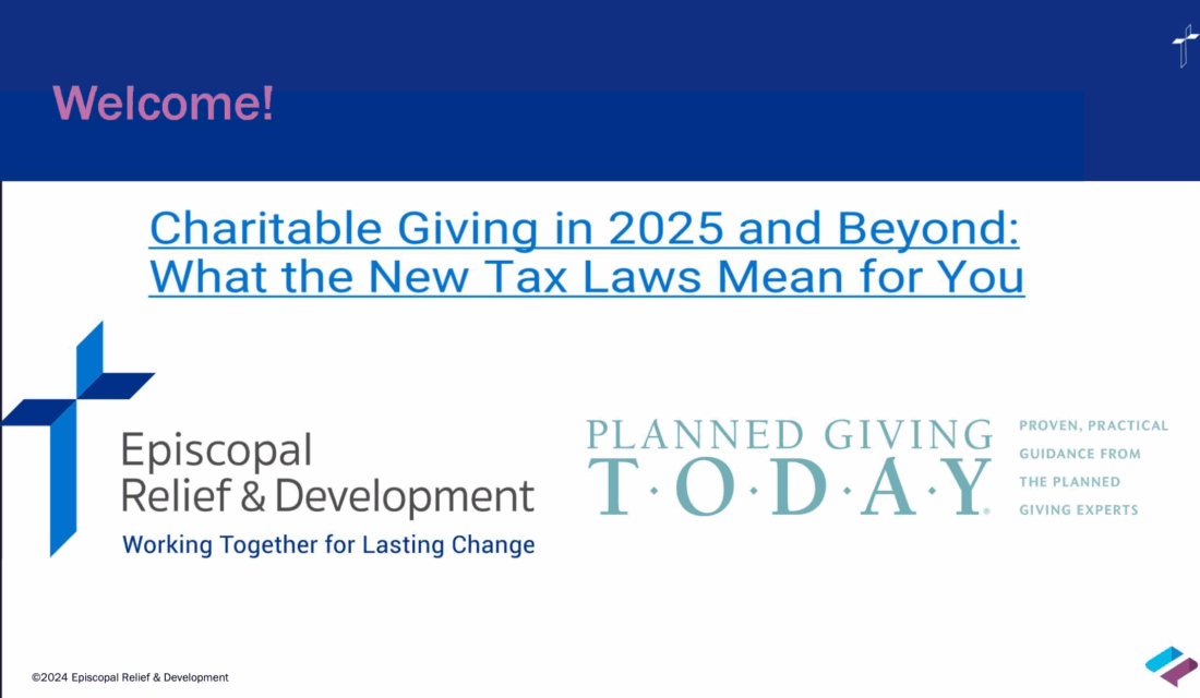 Resources | PowerPoint Slides, “Charitable Giving in and Beyond”